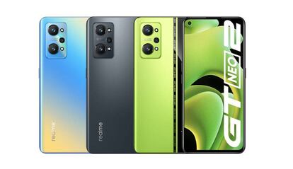 Colores del Realme GT Neo 2