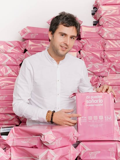 Silverio Ros, con productos de Pianno39.