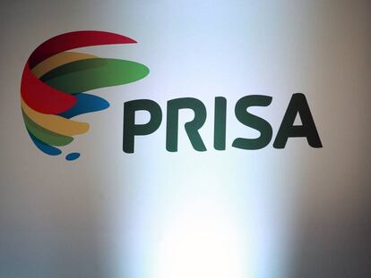 Logo de la empresa PRISA.