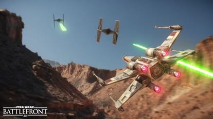 Imagen del videojuego 'Star Wars Battlefront'.