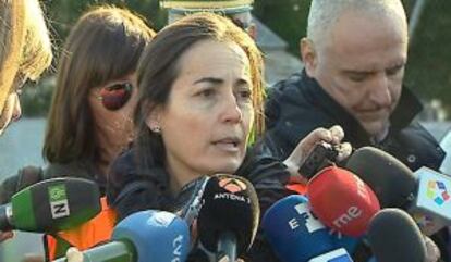 Mar&iacute;a Segu&iacute;, durante la presentaci&oacute;n de la nueva campa&ntilde;a de Tr&aacute;fico.