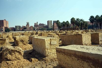 Otra imagen del cementerio de Basatine.