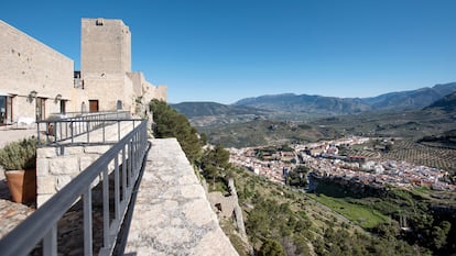 El parador de Jaén, en el cerro de Santa Catalina.