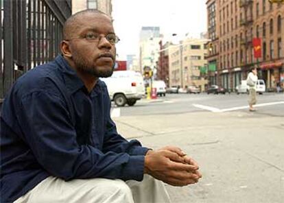 Jayson Blair, fotografiado en Nueva York en junio de 2003.