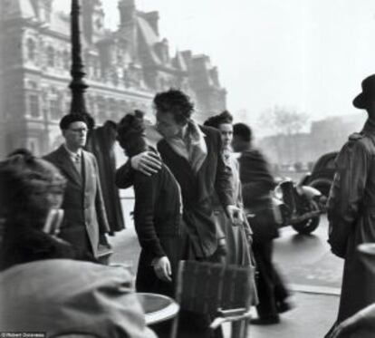 'El beso', de Doisneau.