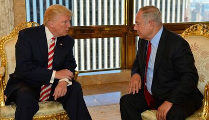 Trump y Netanyahu, en una imagen del pasado septiembre en Nueva York.