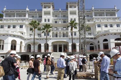 El edificio fue bautizado en 1926 como hotel Príncipe de Asturias.
