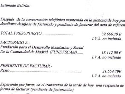 Las pruebas de financiación ilegal implican al gerente del PP de Madrid