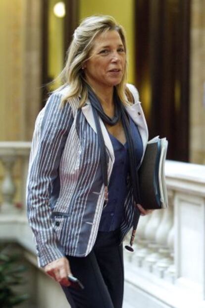 Joana Ortega, vicepresidenta del Gobierno catalán.