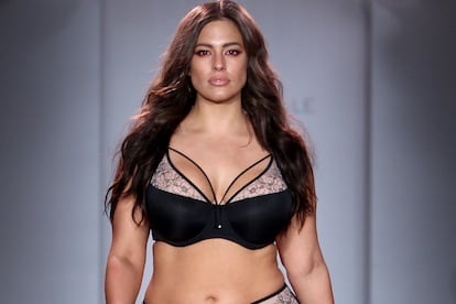 La modelo 'curvy' Ashley Graham.