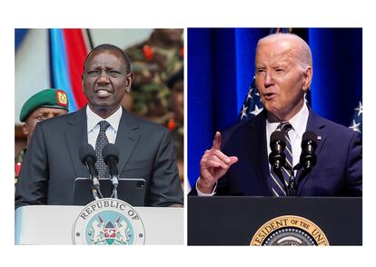 William Ruto y Joe Biden