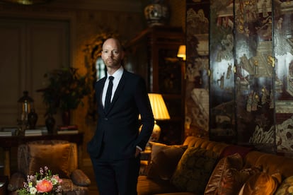 Guillaume Kientz, director de la Hispanic Society, el 8 de mayo en la casa de James Costos y Michael Smith en Madrid.