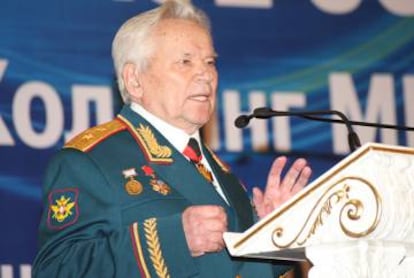 Mikhail Kalashnikov, el inventor del legendario AK-47.