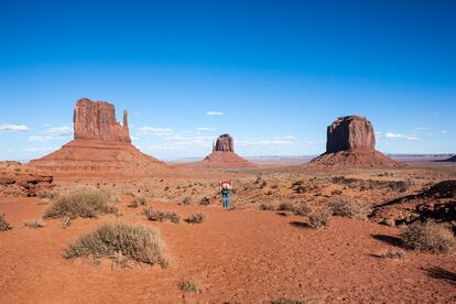 A primera vista, un paisatge monunental que idealitza l’oest americà. RIVERBOOM