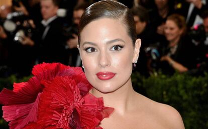 La modelo Ashley Graham, en la gala del Met el pasado 1 de mayo en Nueva York.