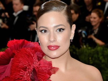 La modelo Ashley Graham, en la gala del Met el pasado 1 de mayo en Nueva York.