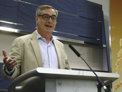 El vicesecretario general de Ciudadanos, Jos&eacute; Manuel Villegas, en el Congreso.