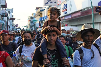 Refugiados en Tapachula, México