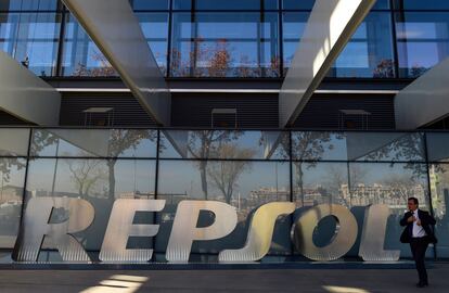 La sede de Repsol, en Madrid, en una imagen de archivo.