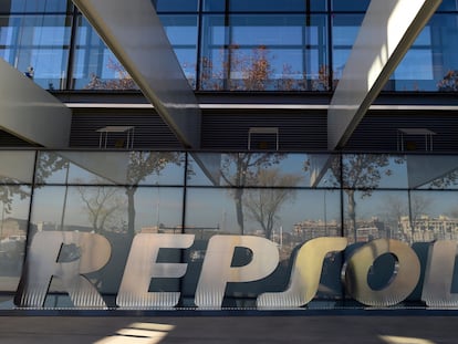 La sede de Repsol, en Madrid, en una imagen de archivo.
