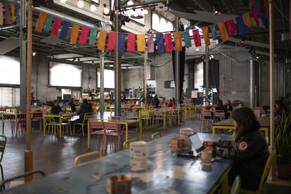 Vista del Café de Matadero.