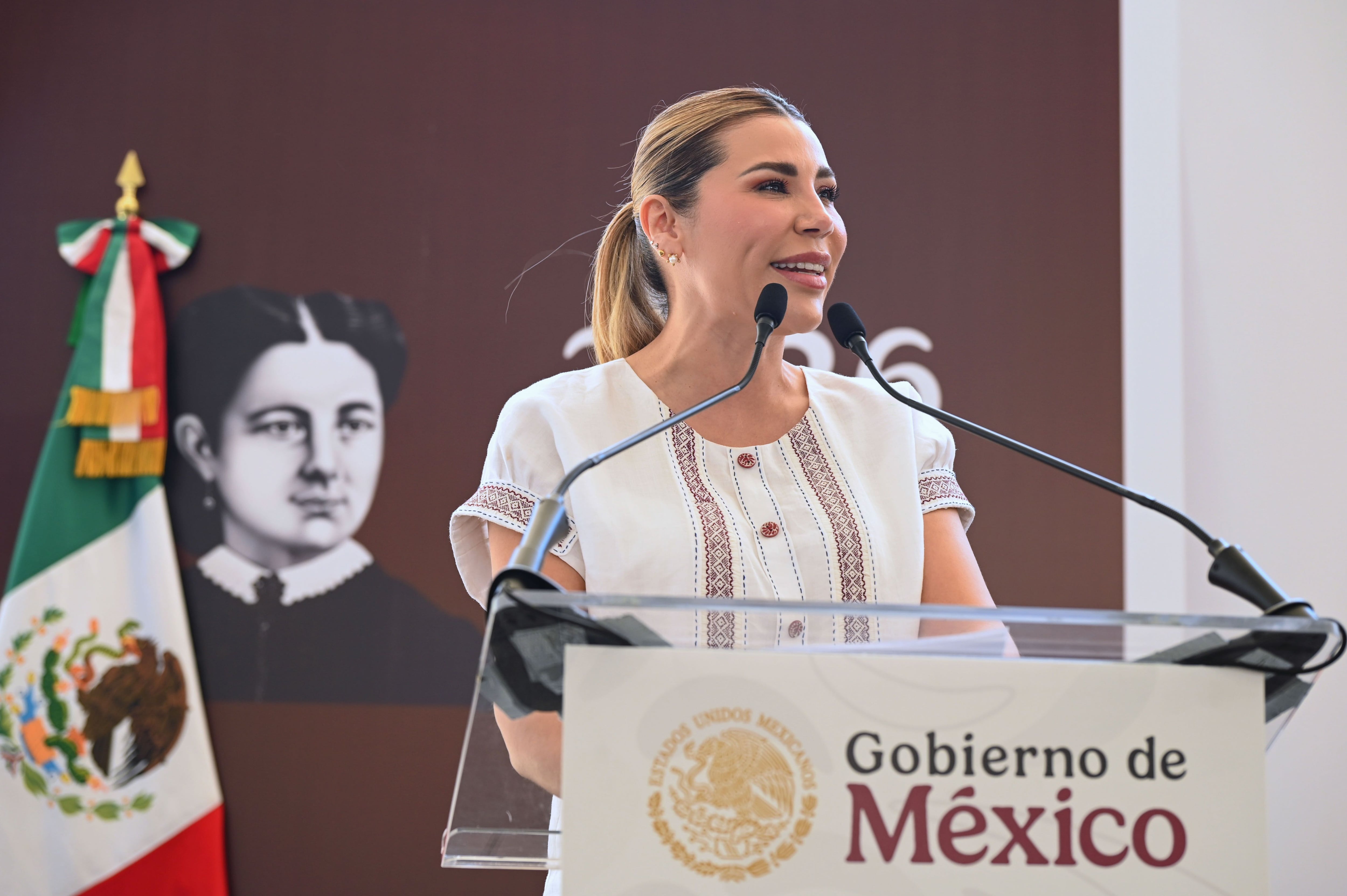 La gobernadora Marina del Pilar afirma que gestiona con Estados Unidos la reposición de su visa