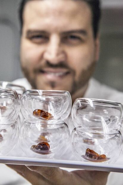 Xanty Elías, chef del restaurante Acánthum, en Huelva.