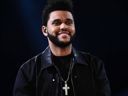 The Weeknd, en el desfile de Victoria&#039;s Secret en Par&iacute;s.