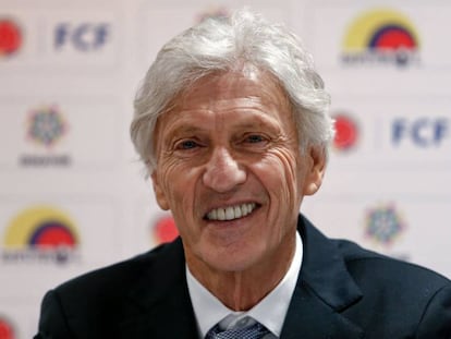 El entrenador argentino José Néstor Pekerman. 