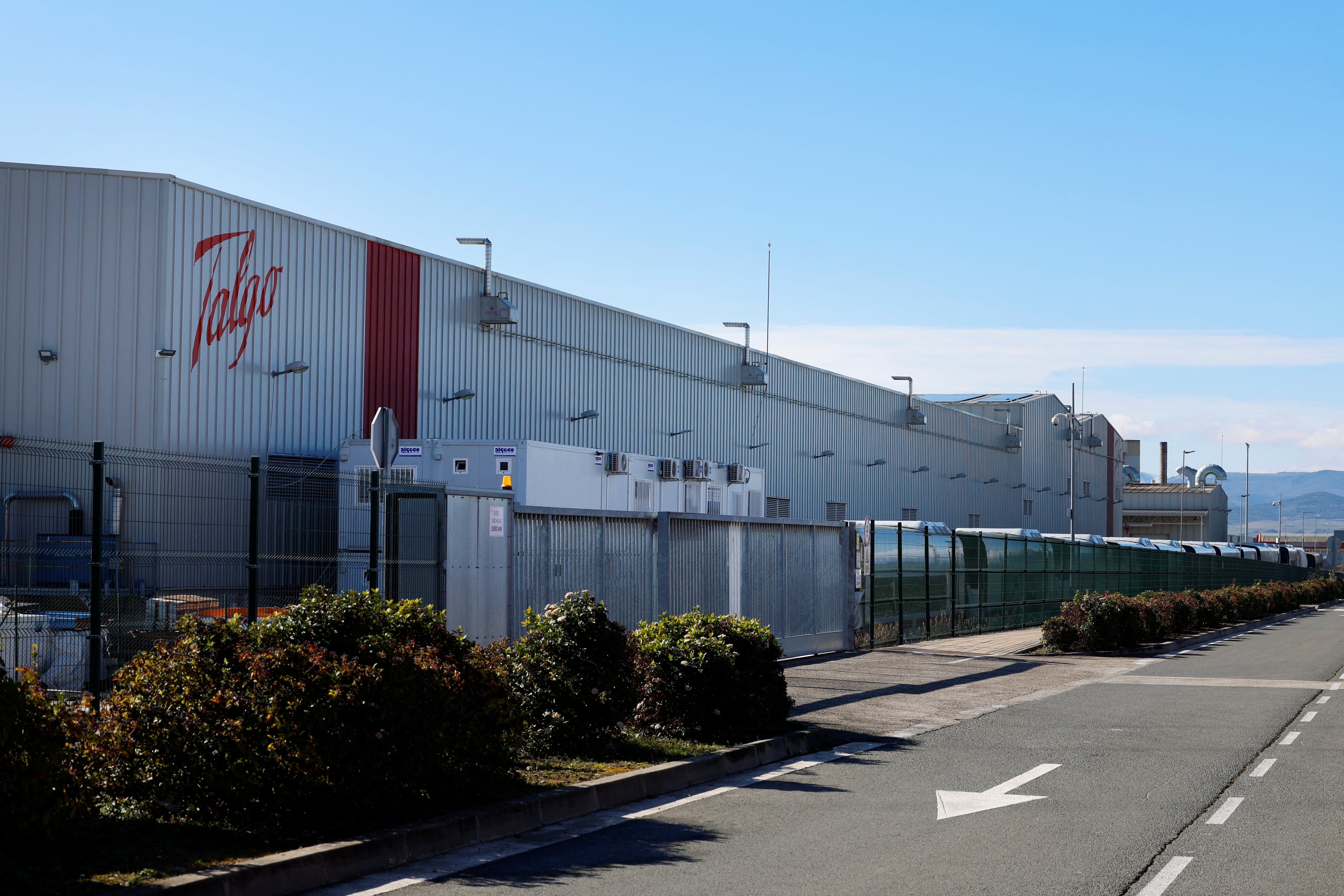 Imagen de la factoría de Talgo en Rivabellosa, Álava.
