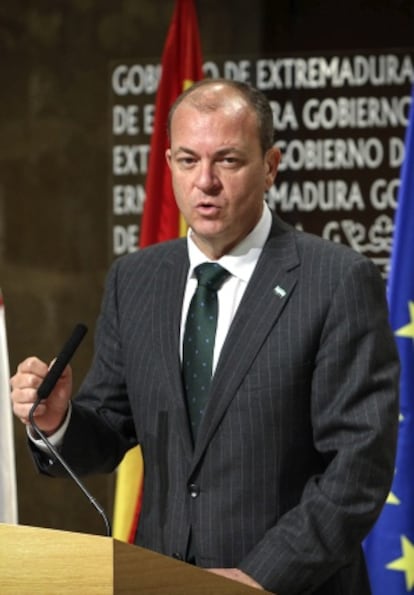 El presidente del Gobierno de Extremadura, José Antonio Monago.