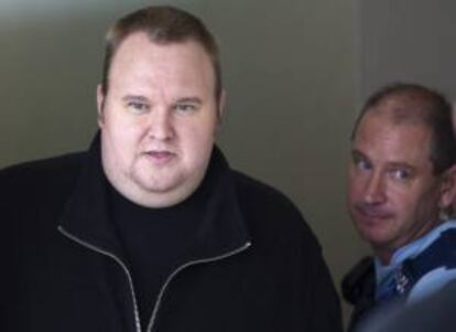 El fundador de Megaupload, Kim Schmitz o Kim Dotcom. EFE/Archivo