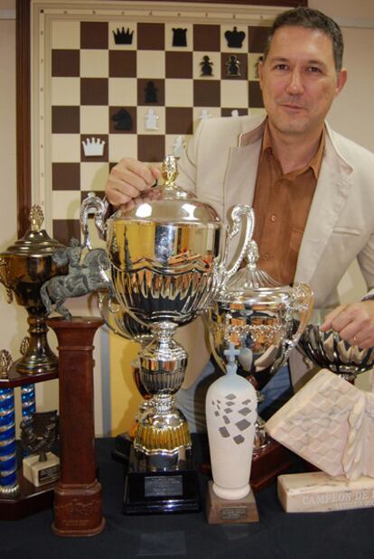 El maestro de ajedrez Miguel Illescas, ocho veces campeón de España.