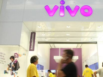 Tienda de Vivo, la marca comercial de Telefónica Brasil.