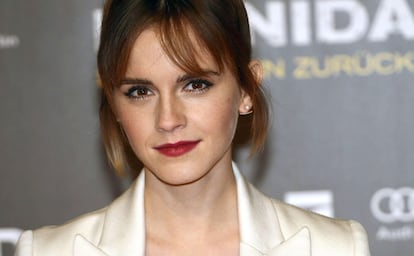 Emma Watson, en el estreno de la cinta 'Colonia' en Berlín.