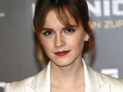 Emma Watson, en el estreno de la cinta 'Colonia' en Berlín.