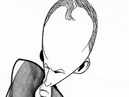 Caricatura de Rajen Robben
