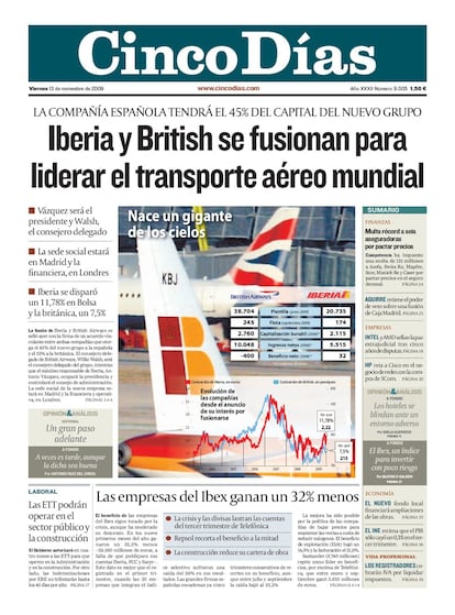 2009. Iberia y British se fusionan