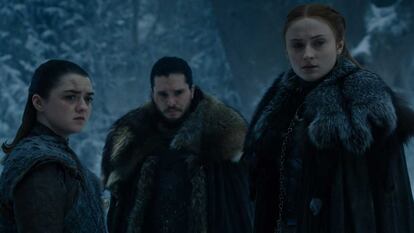 Jon Nieve desoyendo a sus (sabias) hermanas, una vez más.