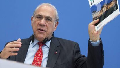 El secretario general de la OCDE, Ángel Gurría.