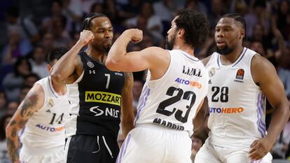 Punter y Llull, en el momento de empezar la trifulca de hace dos años en la Euroliga.