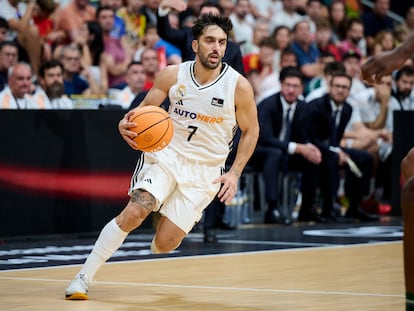 Campazzo, durante la final de la pasada Supercopa.