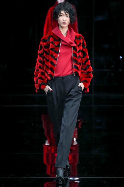 Emporio Armani desfile otono invierno 2015