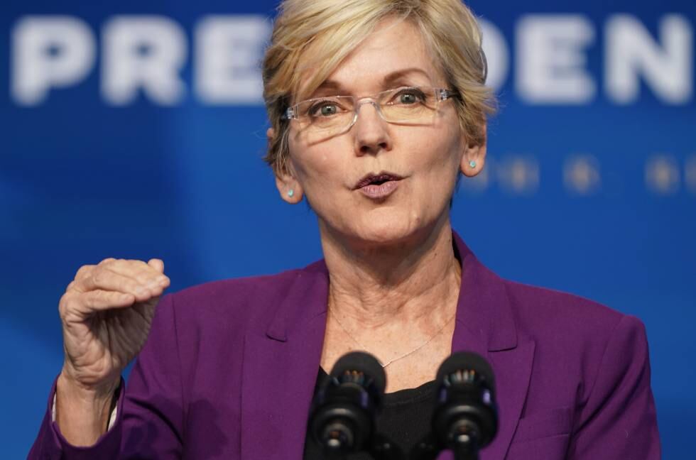 Jennifer Granholm, nominada por Joe Biden para secretaria de Energía.