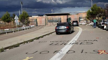 Entrada de la presó de Lledoners.