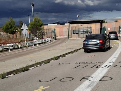 Entrada de la presó de Lledoners.