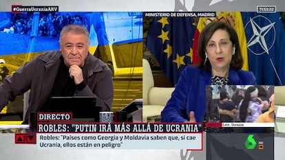 'Al rojo vivo', en las mañanas de La Sexta, es uno de los programas a los que recurre la audiencia para informarse sobre la ofensiva rusa en Ucrania.