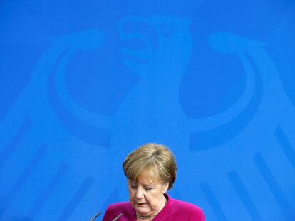La canciller alemana, Angela Merkel, el pasado 2 de mayo. 