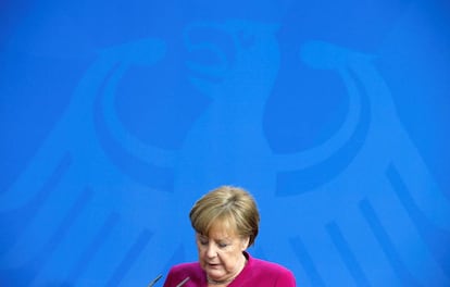 La canciller alemana, Angela Merkel, el pasado 2 de mayo.