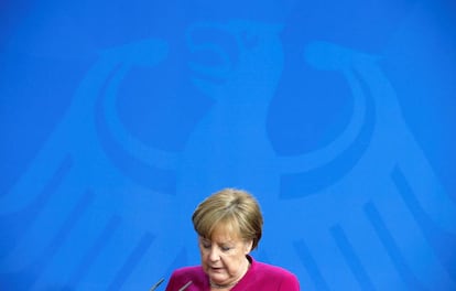 La canciller alemana, Angela Merkel, el pasado 2 de mayo. 